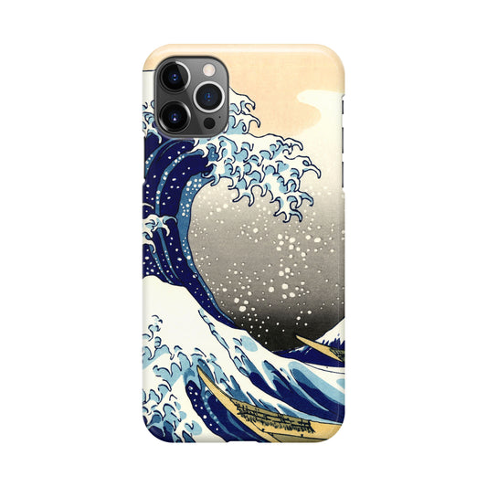 Artistic the Great Wave off Kanagawa iPhone 12 Pro Case
