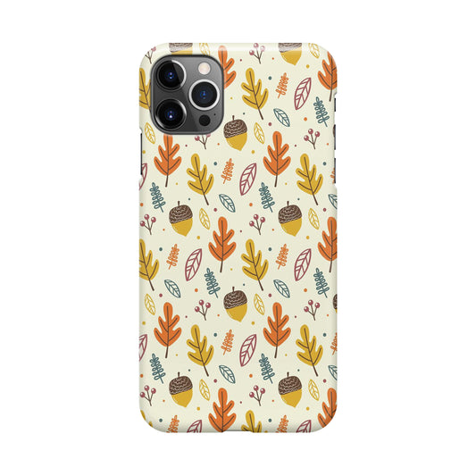 Autumn Things Pattern iPhone 12 Pro Case