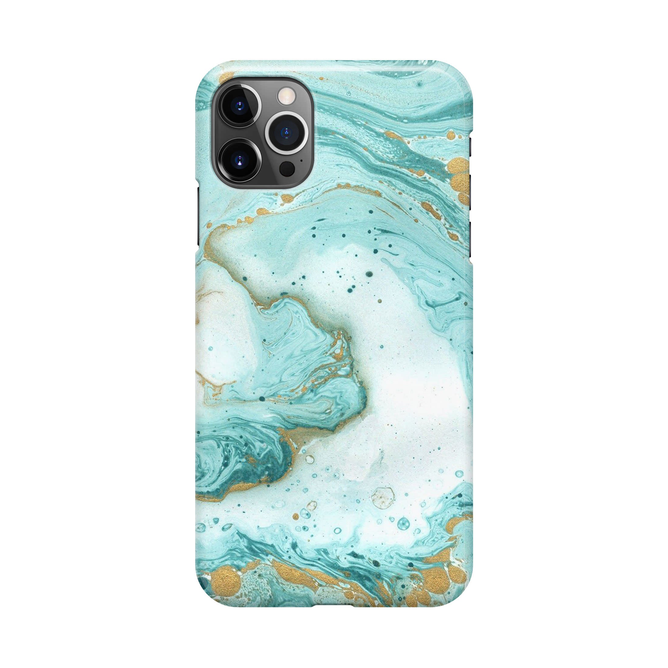 Azure Water Glitter iPhone 12 Pro Case