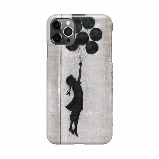 Banksy Girl With Balloons iPhone 12 Pro Case