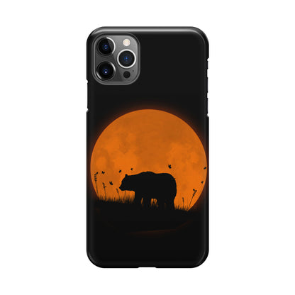 Bear Silhouette iPhone 12 Pro Case