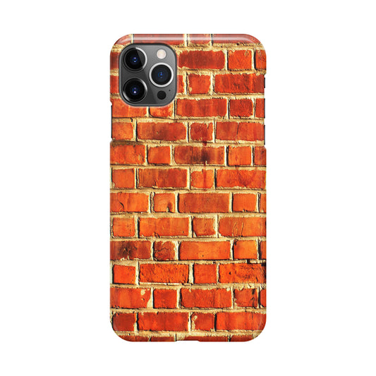 Brick Wall Pattern iPhone 12 Pro Case