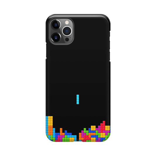 Classic Video Game Tetris iPhone 12 Pro Case