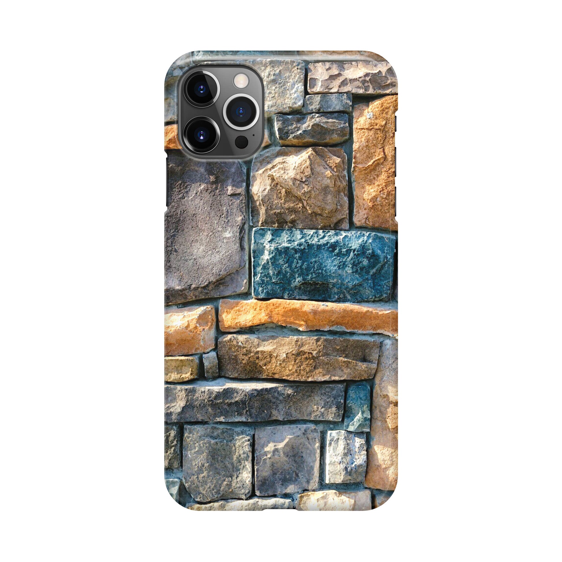 Colored Stone Piles iPhone 12 Pro Case