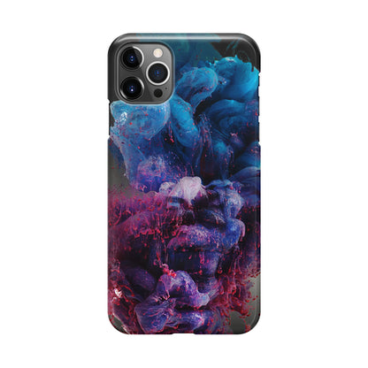 Colorful Dust Art on Black iPhone 12 Pro Case