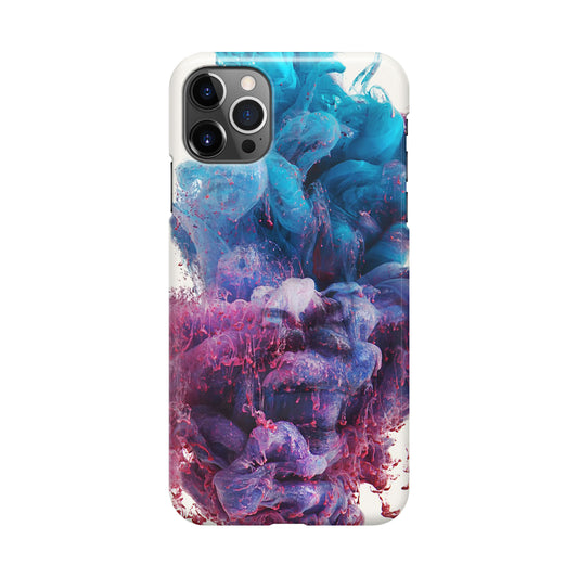 Colorful Dust Art on White iPhone 12 Pro Max Case