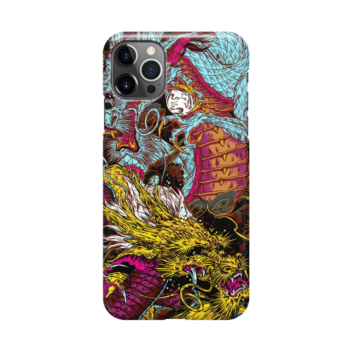 Double Dragons iPhone 12 Pro Case