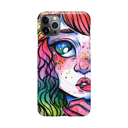 Eyes And Braids iPhone 12 Pro Case