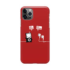 Funny Music Headphones Player Buds iPhone 12 Pro Case