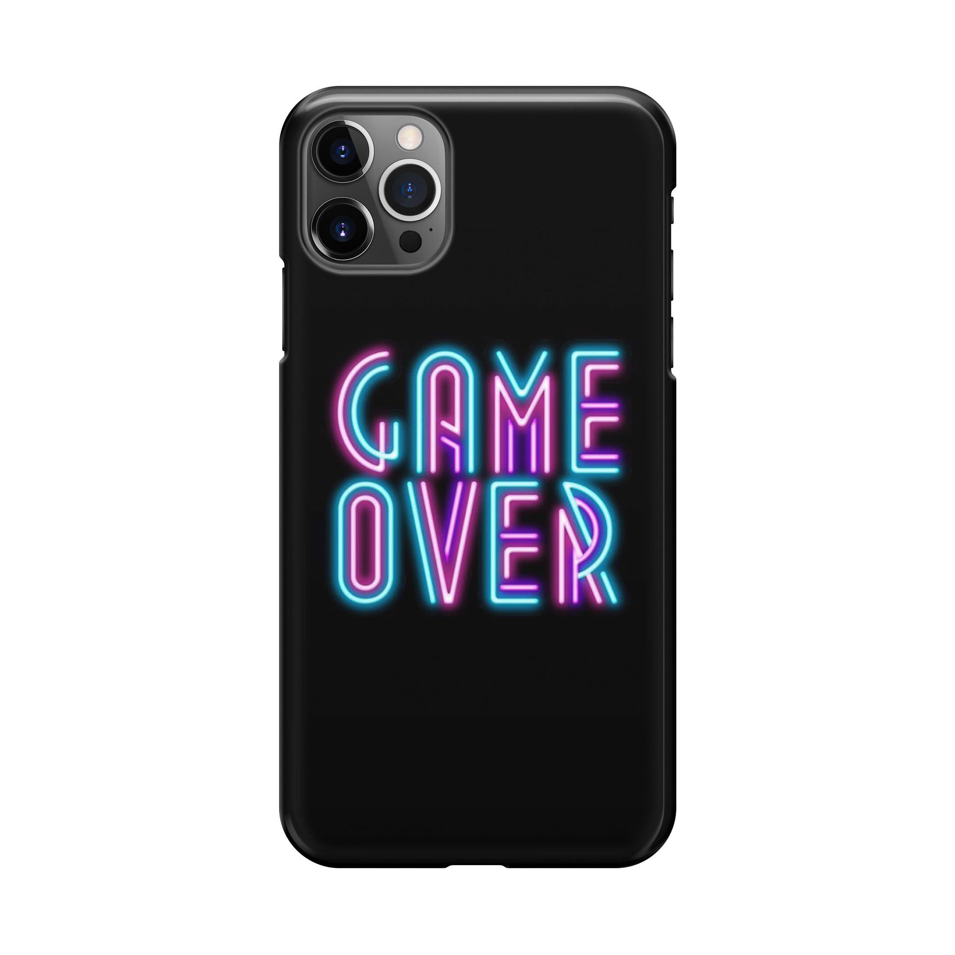 Game Over Neon iPhone 12 Pro Case