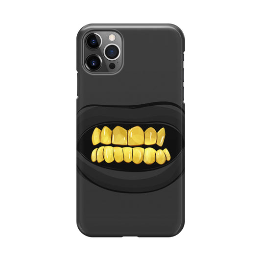 Gold Grillz iPhone 12 Pro Case