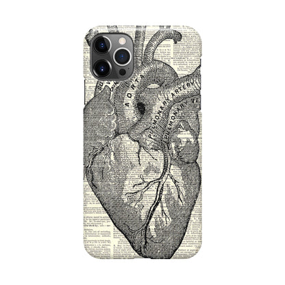 Heart Book Art iPhone 12 Pro Max Case