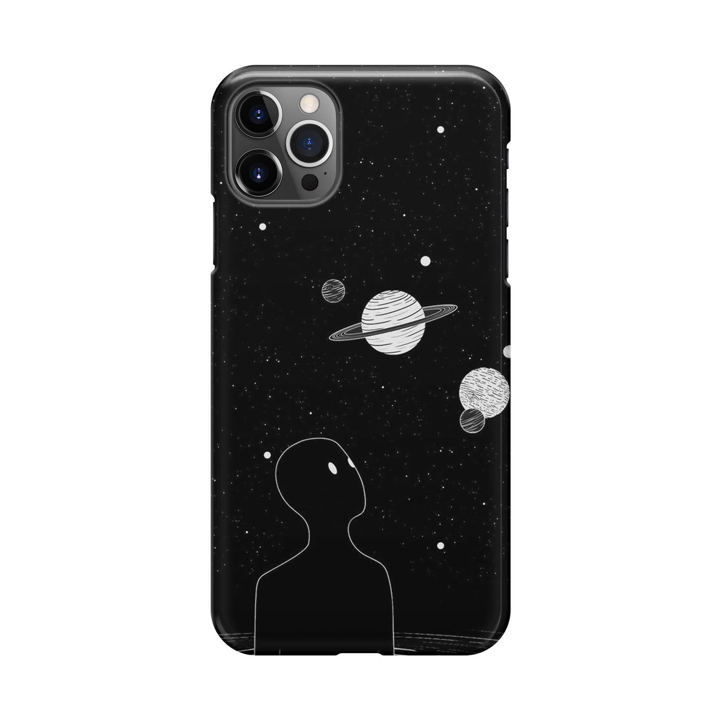 Hello Saturn iPhone 12 Pro Case