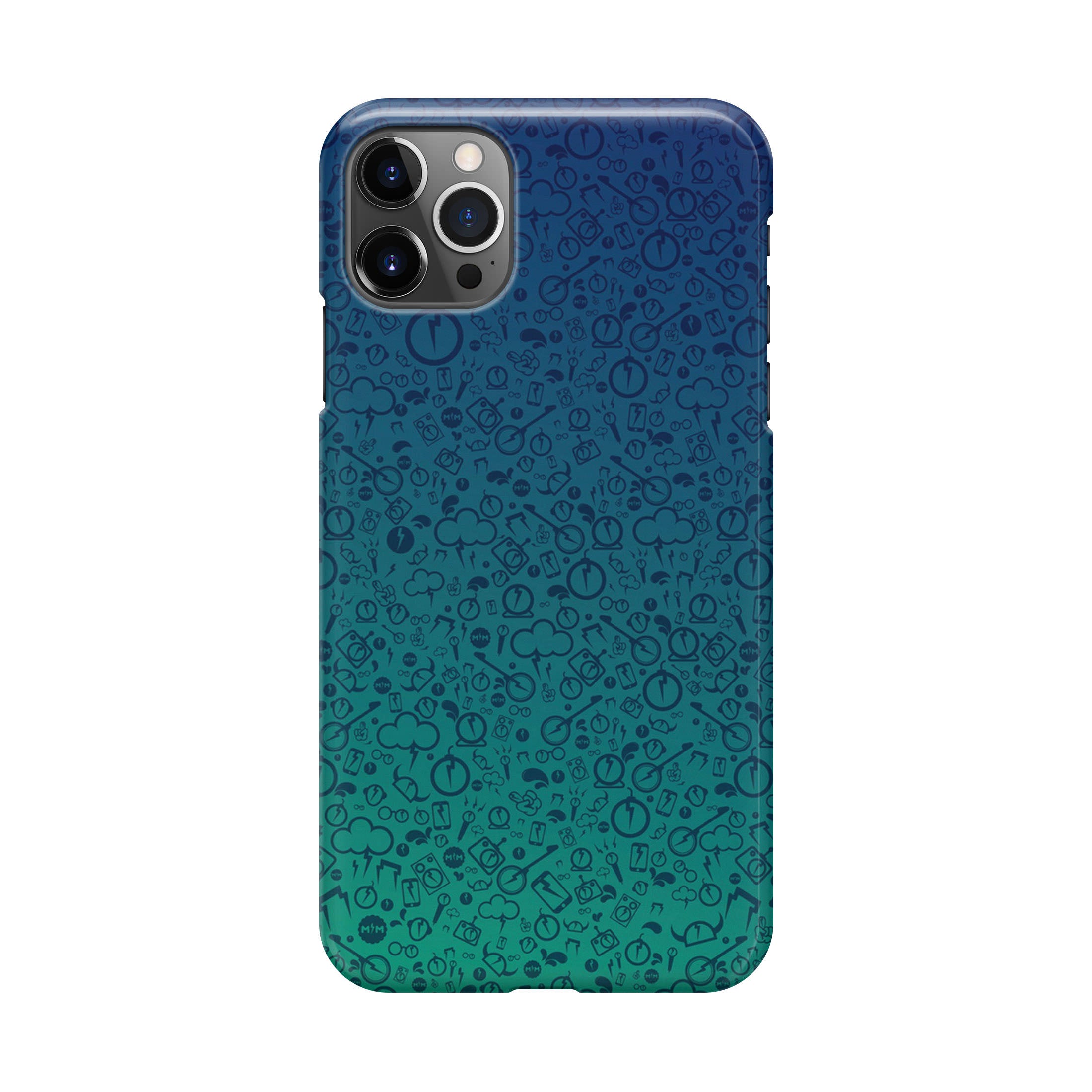 Lightning Bolt Symbol iPhone 12 Pro Max Case