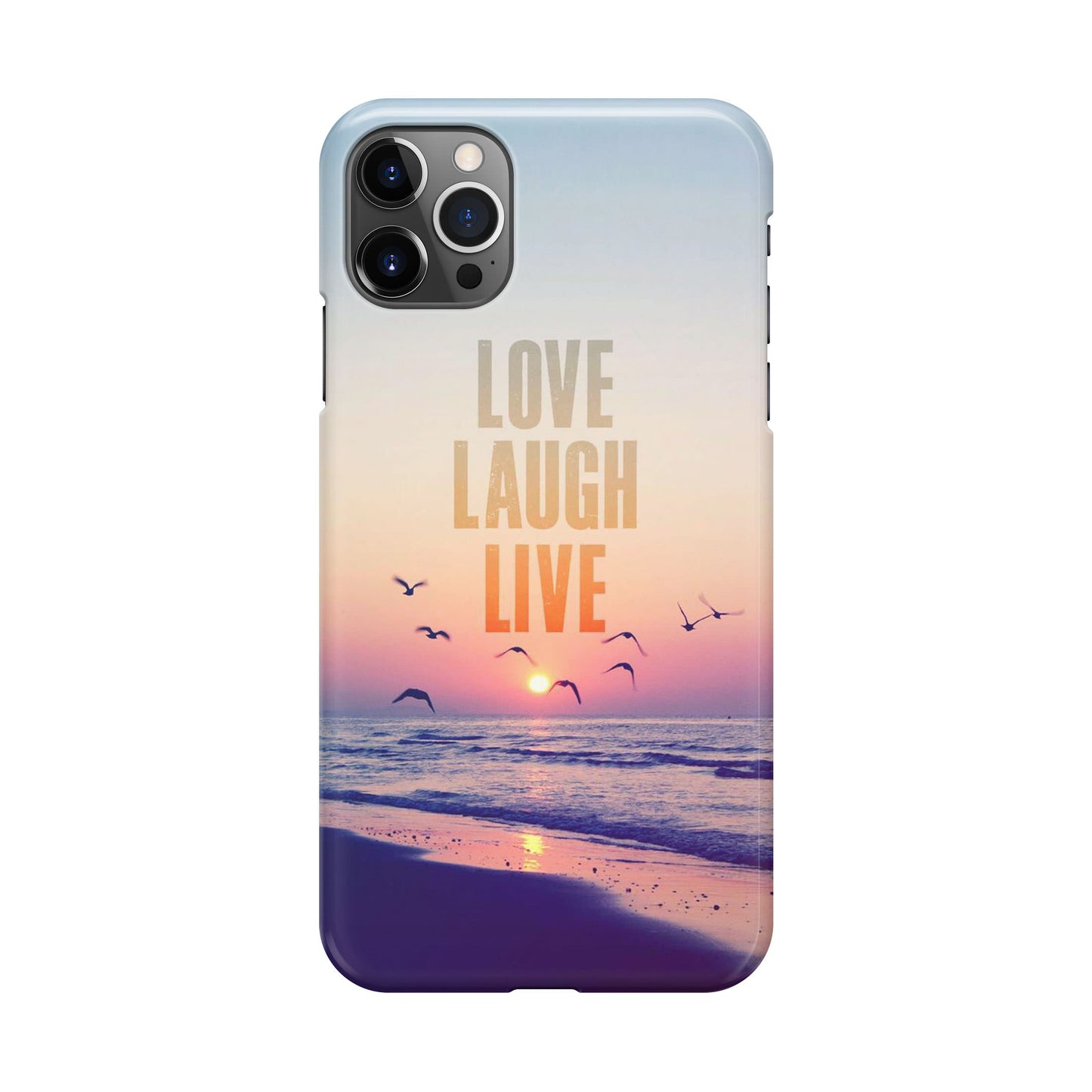 Love Laugh Live iPhone 12 Pro Max Case