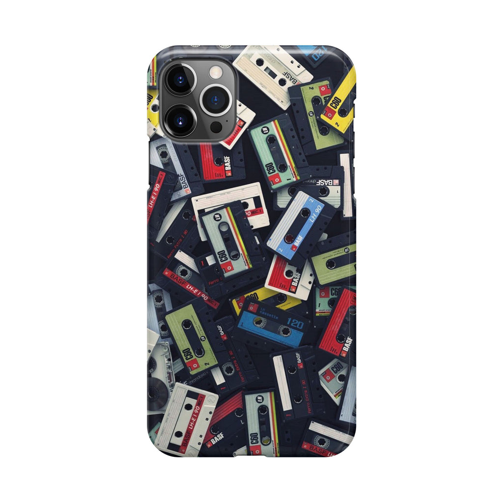 Old Vintage Cassettes iPhone 12 Pro Case