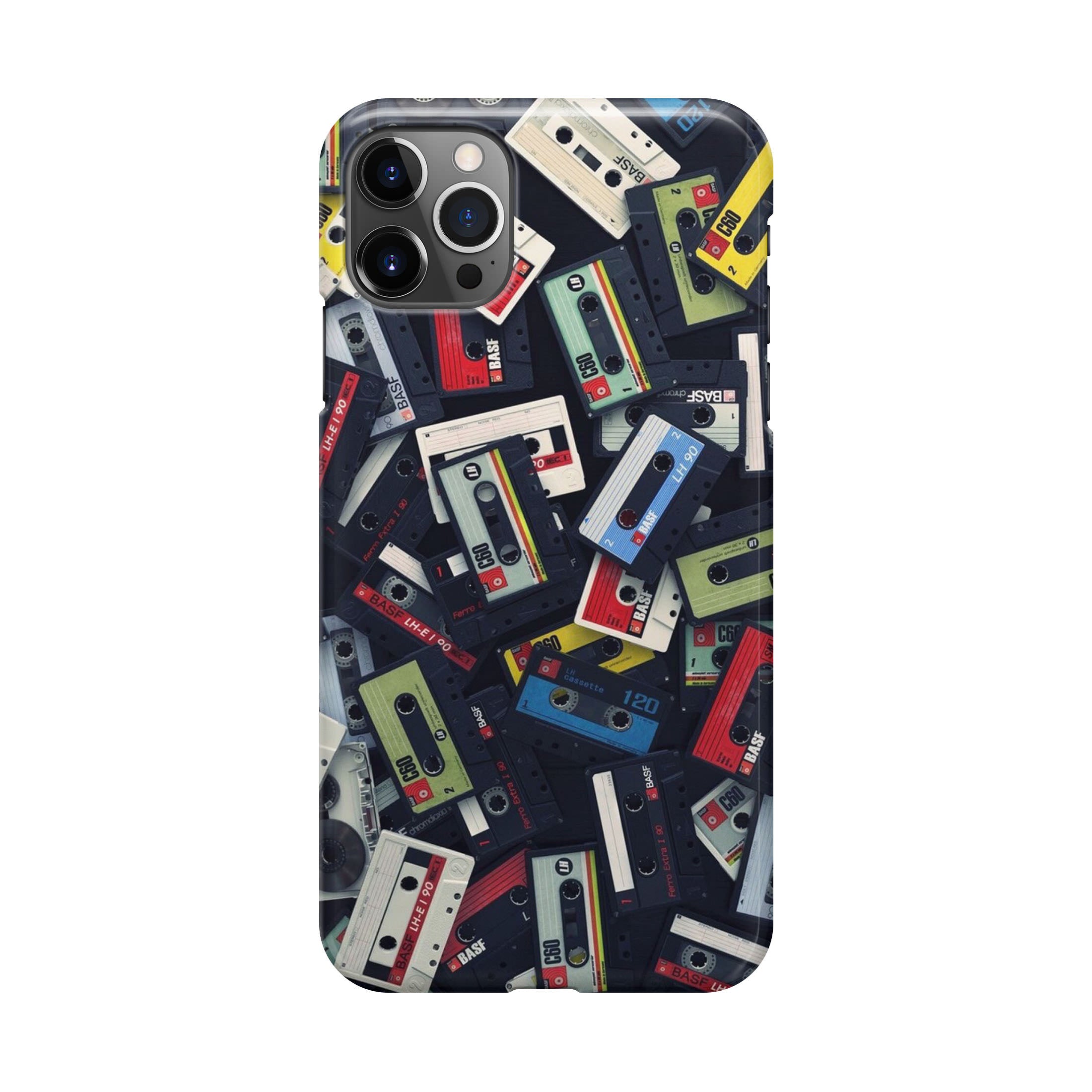 Old Vintage Cassettes iPhone 12 Pro Case