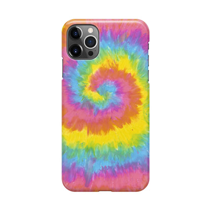 Pastel Rainbow Tie Dye iPhone 12 Pro Case