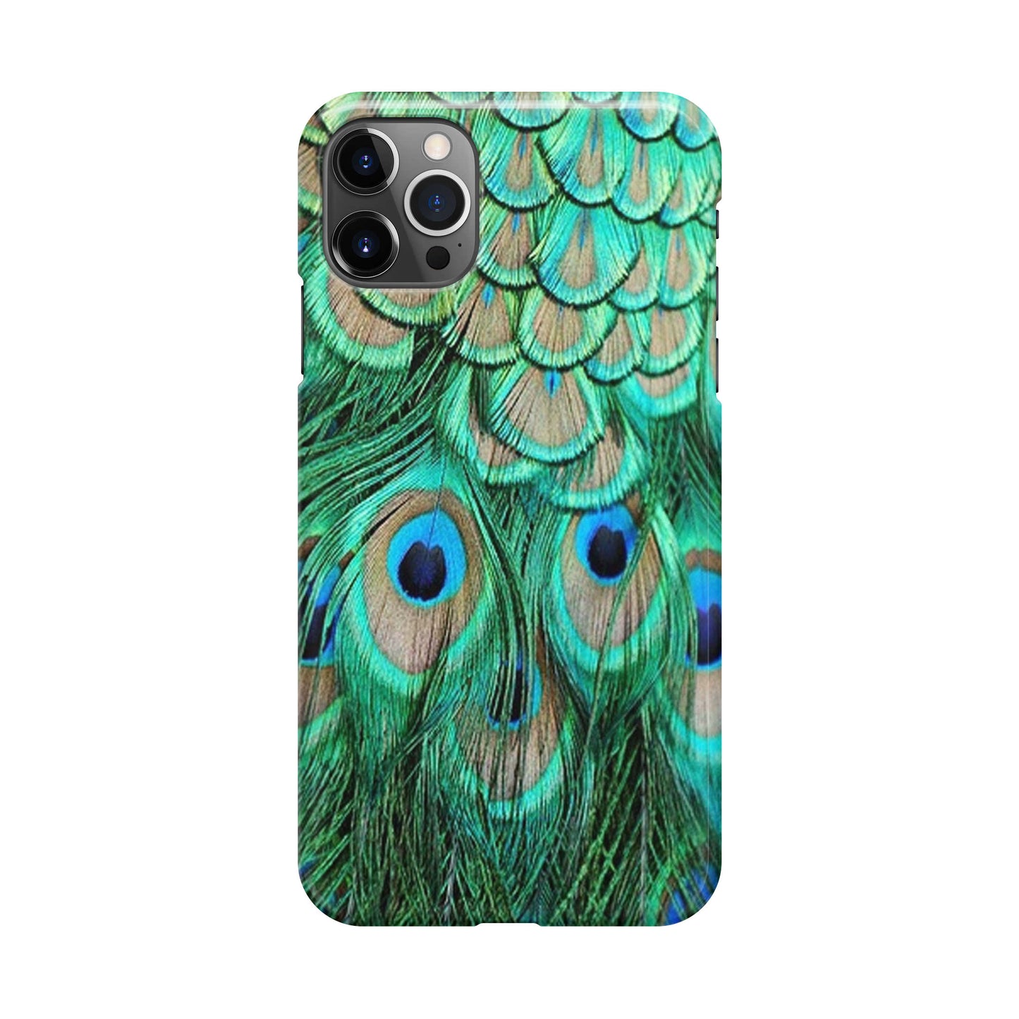 Peacock Feather iPhone 12 Pro Max Case