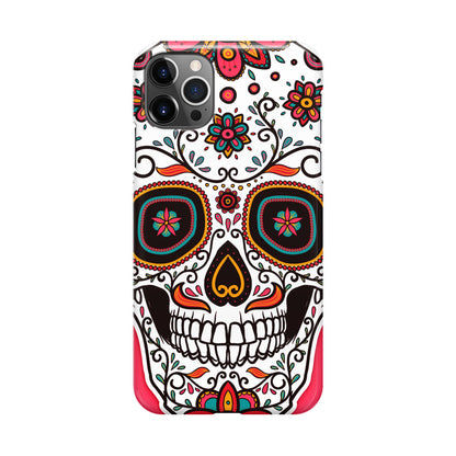 Pink Sugar Skull iPhone 12 Pro Case