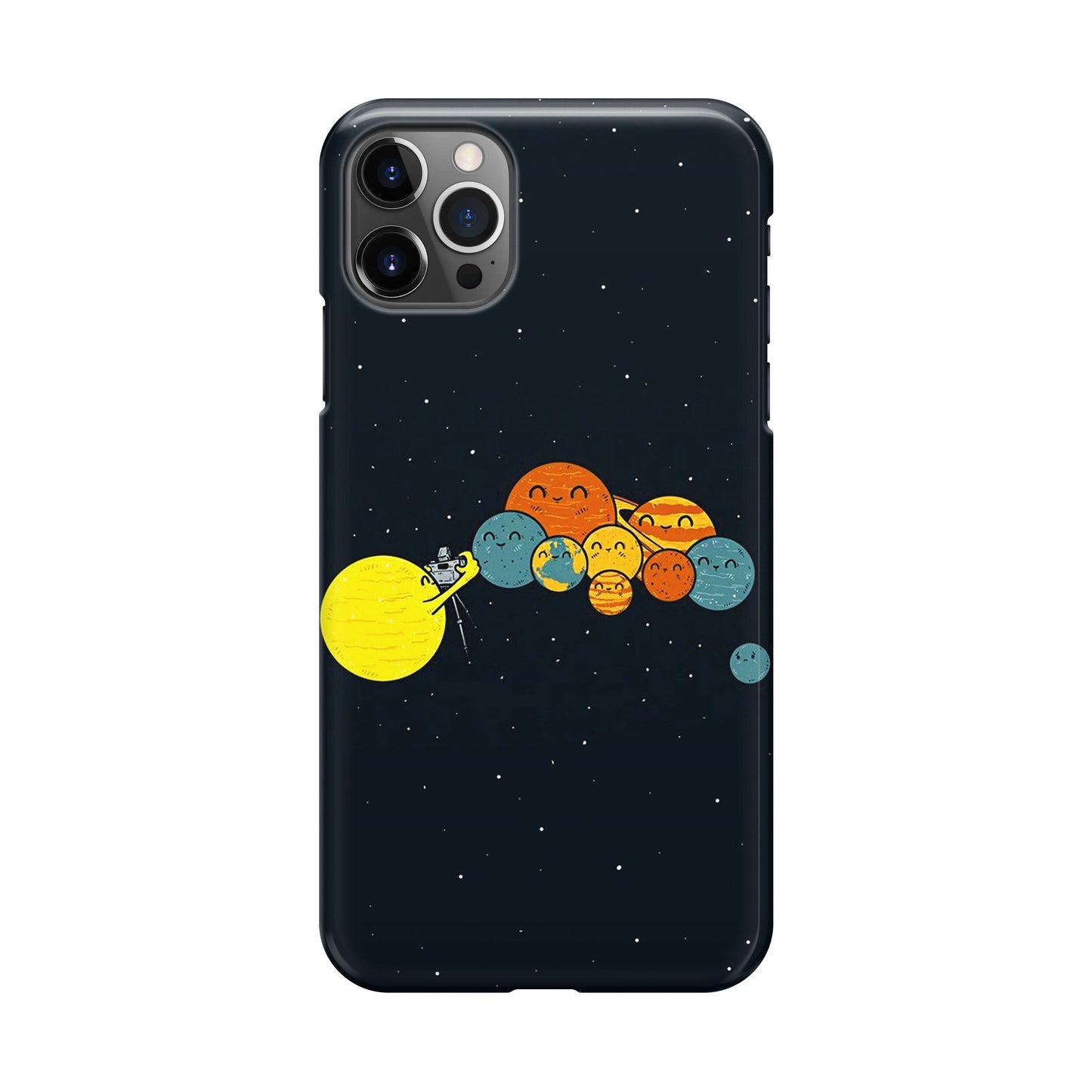 Planet Cute Illustration iPhone 12 Pro Case