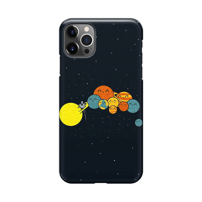 Planet Cute Illustration iPhone 12 Pro Case