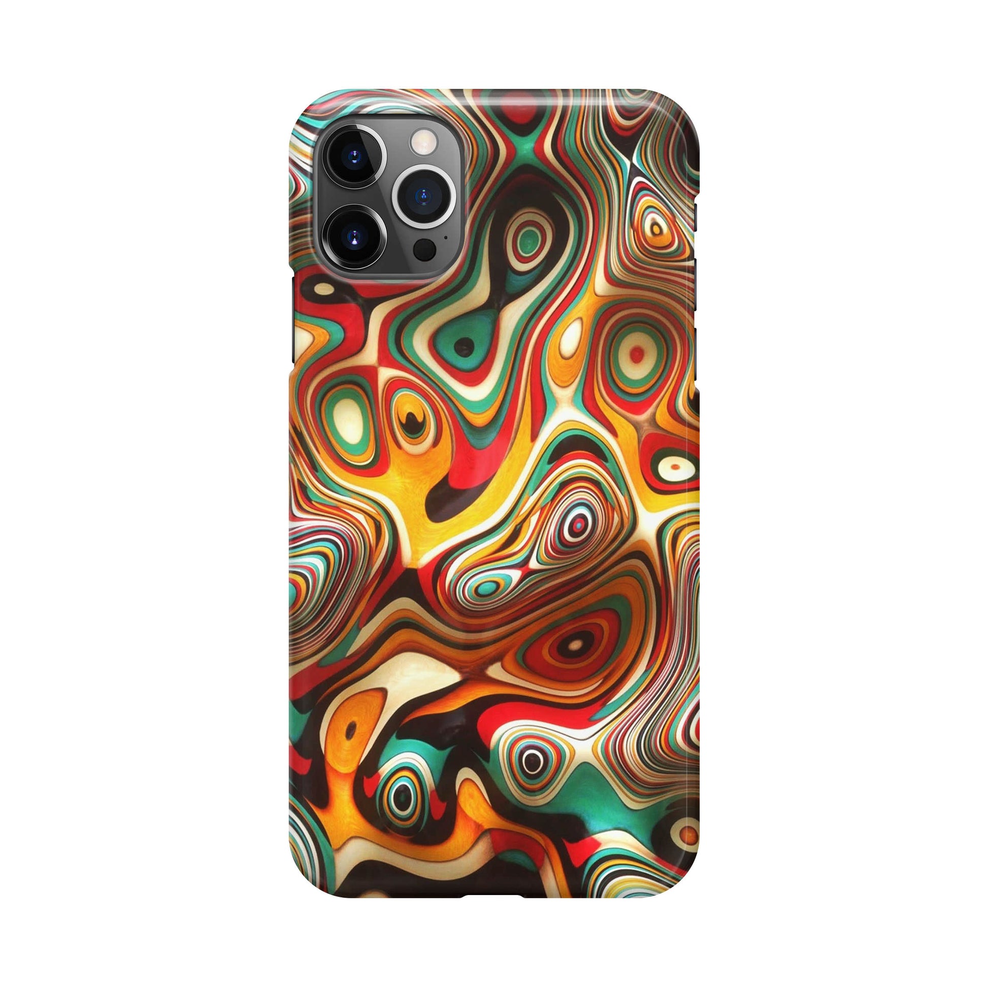 Plywood Art iPhone 12 Pro Max Case