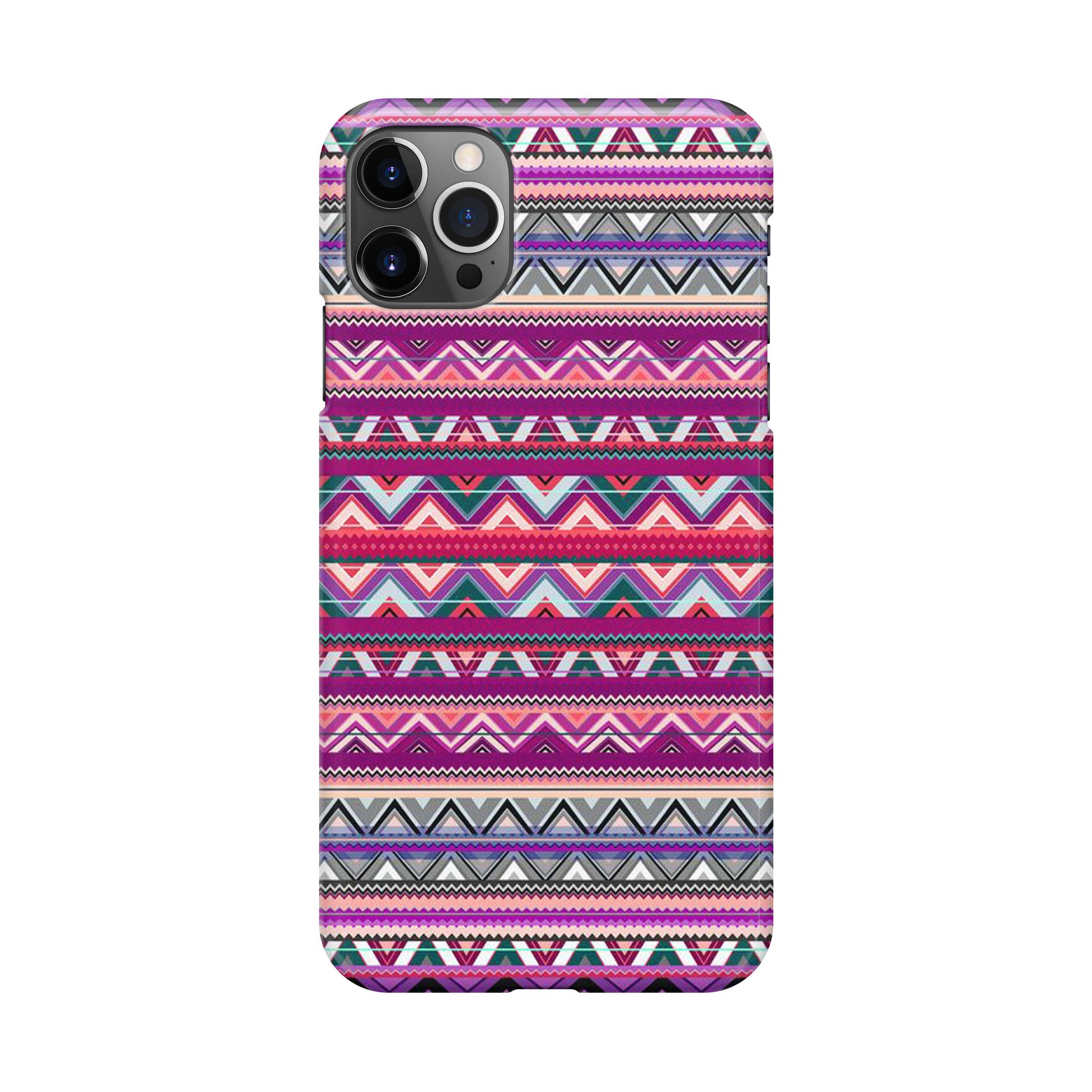 Purple Aztec Art iPhone 12 Pro Max Case