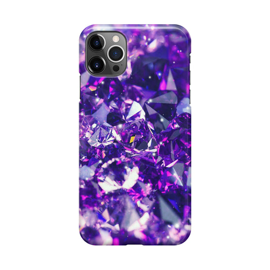 Purple Crystal iPhone 12 Pro Case