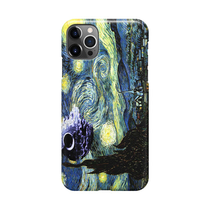 Skellington on a Starry Night iPhone 12 Pro Max Case