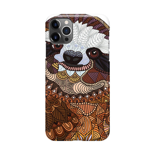 Sloth Ethnic Pattern iPhone 12 Pro Max Case