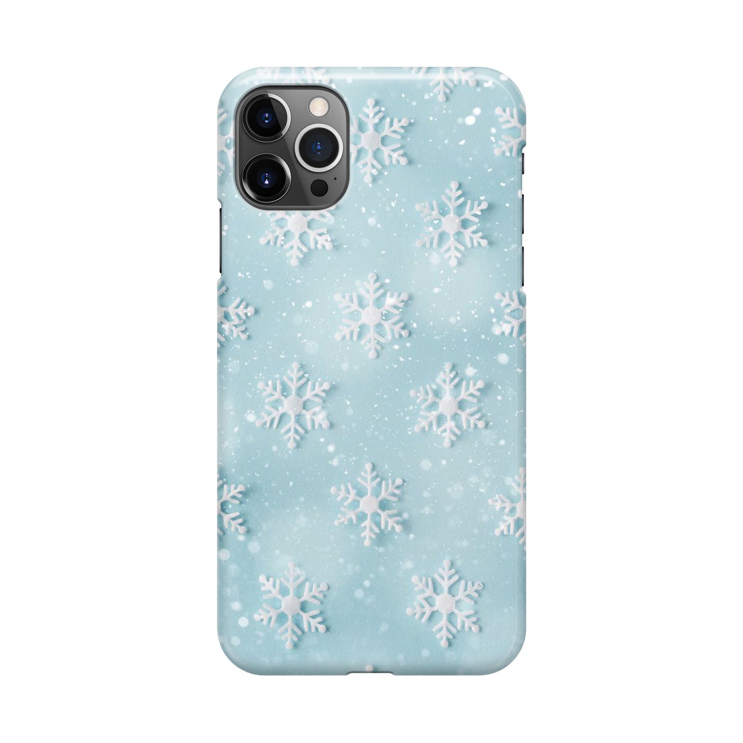 Snowflakes Pattern iPhone 12 Pro Case