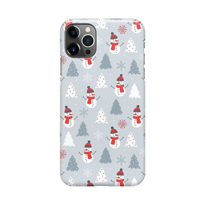 Snowmans Pattern iPhone 12 Pro Case