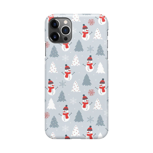 Snowmans Pattern iPhone 12 Pro Max Case