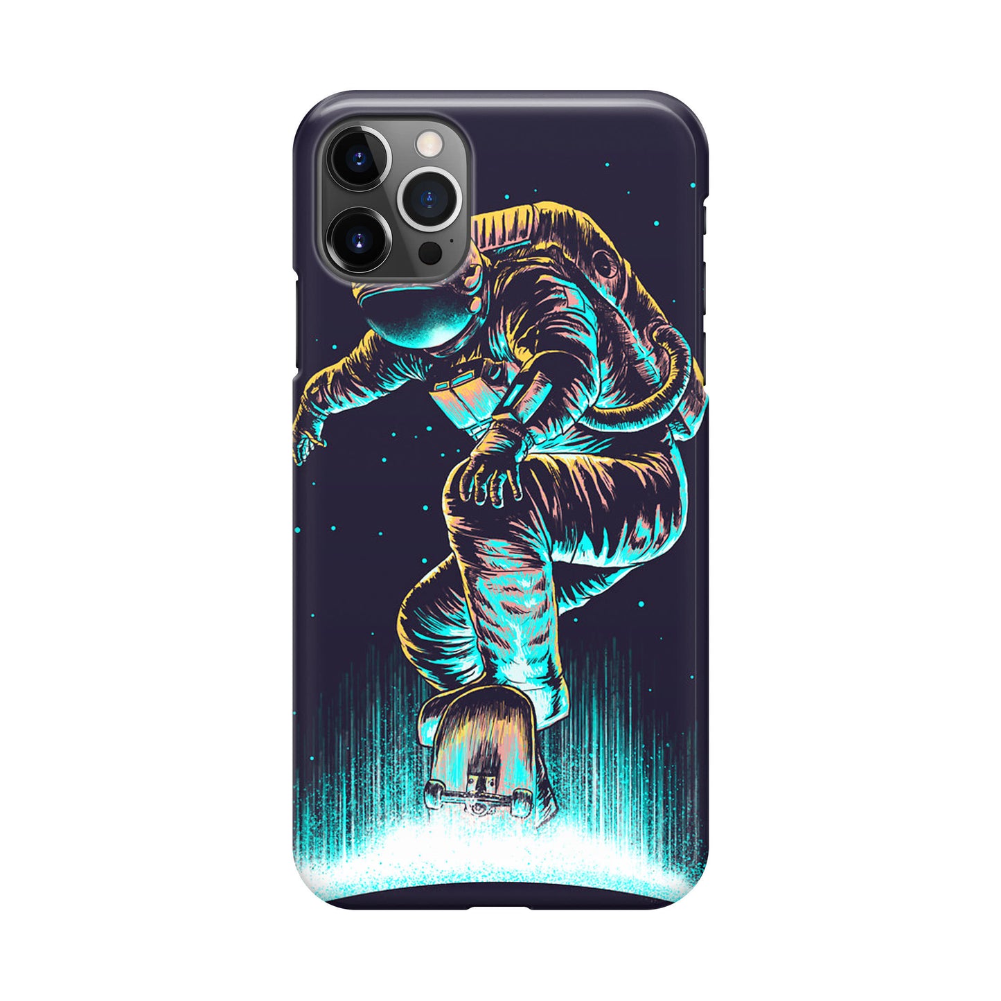 Space Skatter iPhone 12 Pro Case