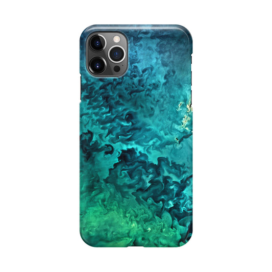 Swirls In The Yellow Sea iPhone 12 Pro Case