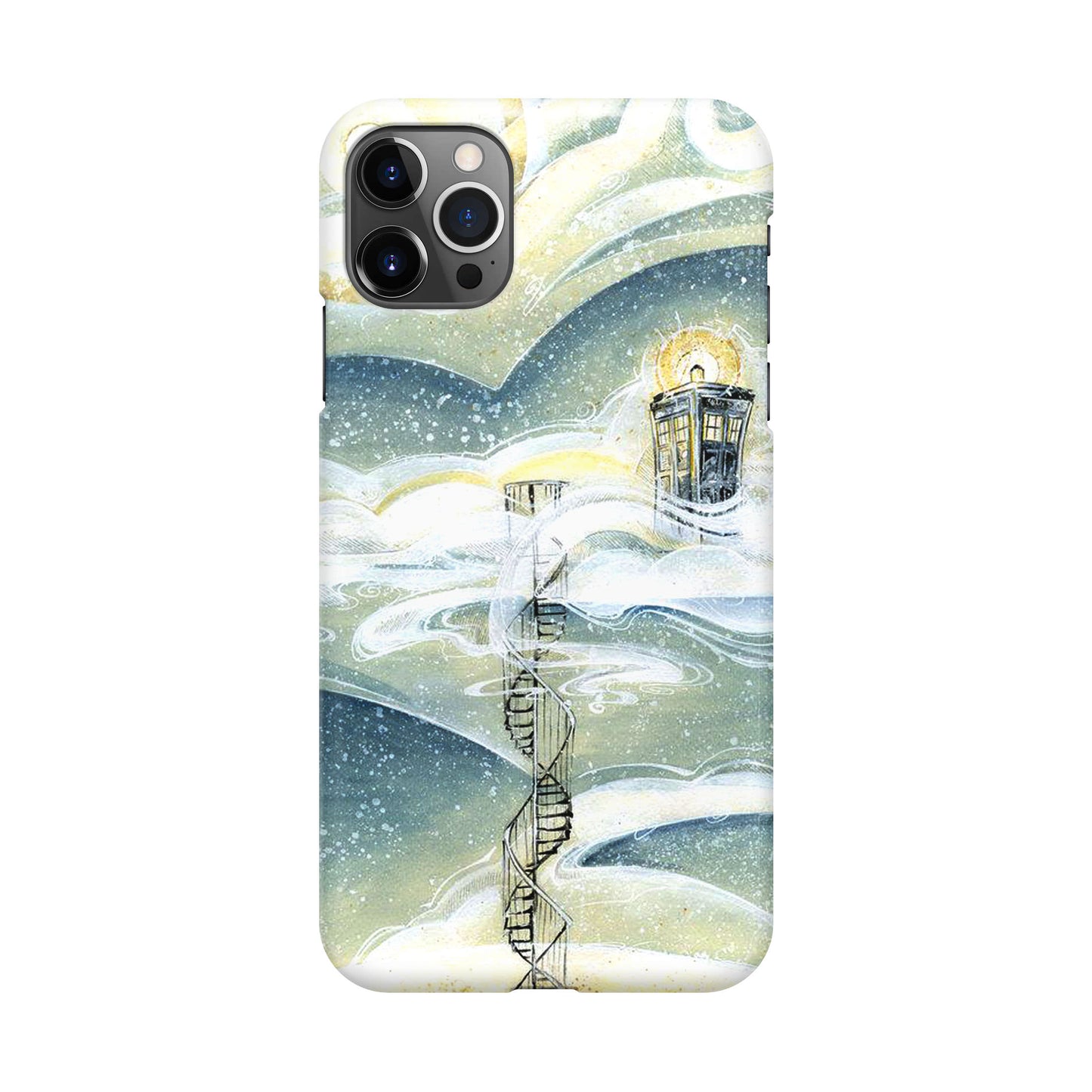 Tardis Cloud iPhone 12 Pro Case