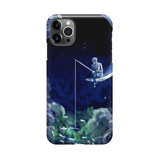 Tardis Walking To The Moon iPhone 12 Pro Case