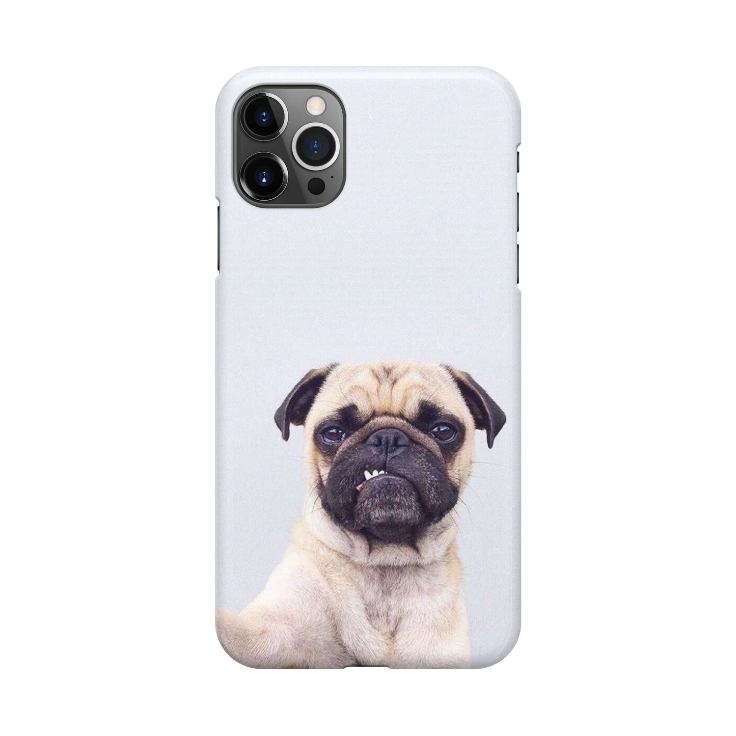 The Selfie Pug iPhone 12 Pro Case