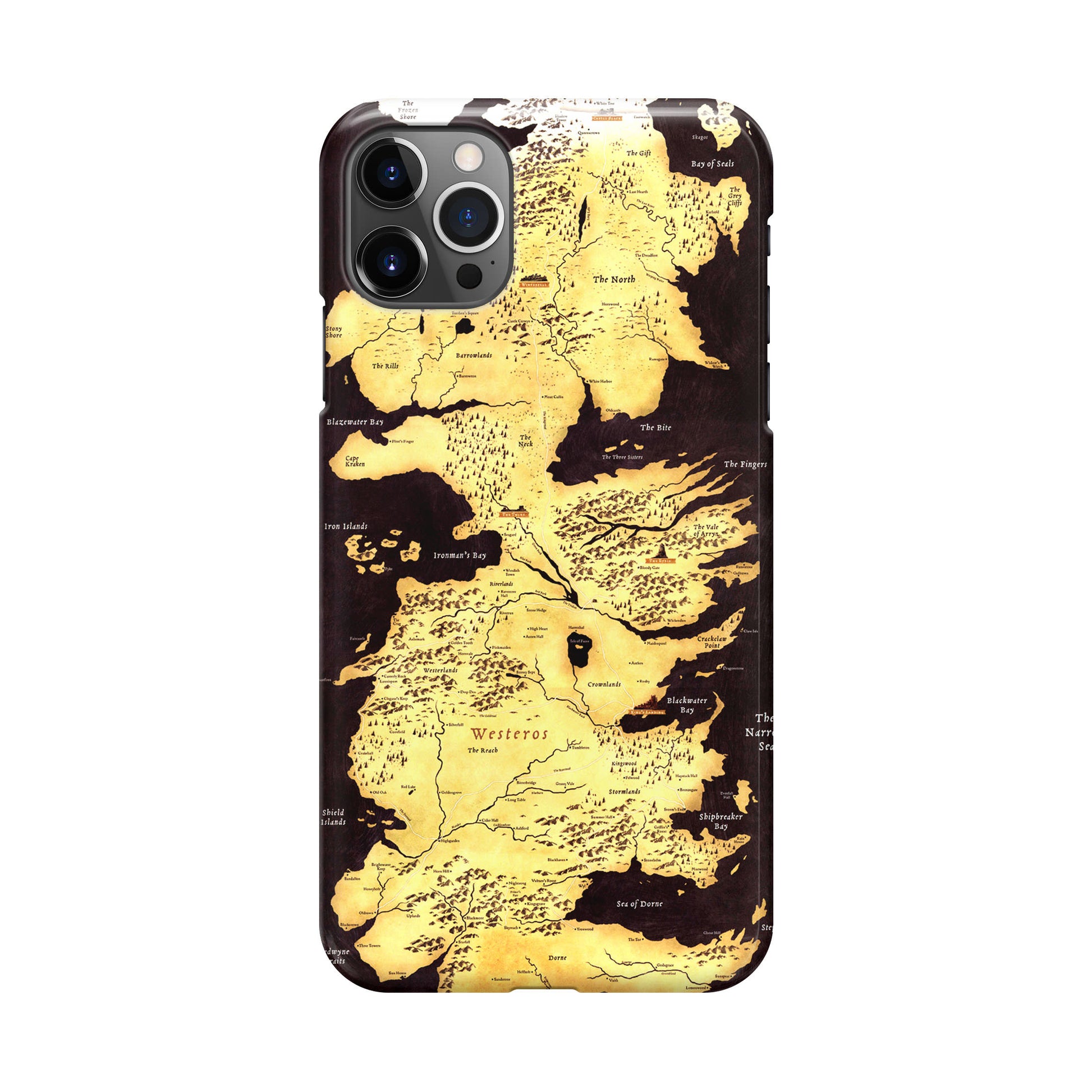 Westeros Map iPhone 12 Pro Max Case