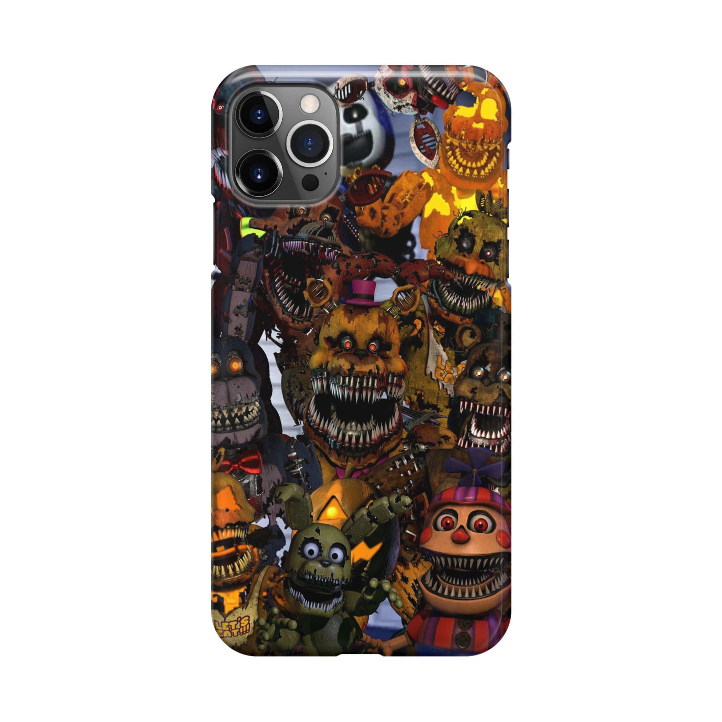 Five Nights at Freddy's Scary Characters iPhone 12 Pro Case