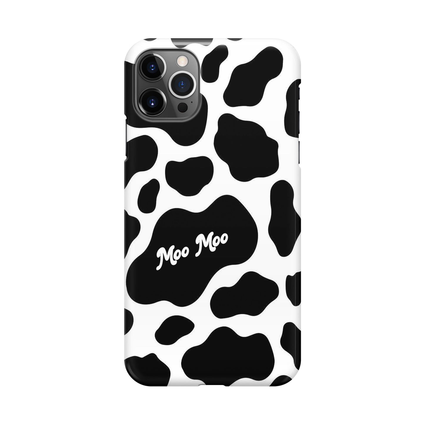 Moo Moo Pattern iPhone 12 Pro Case