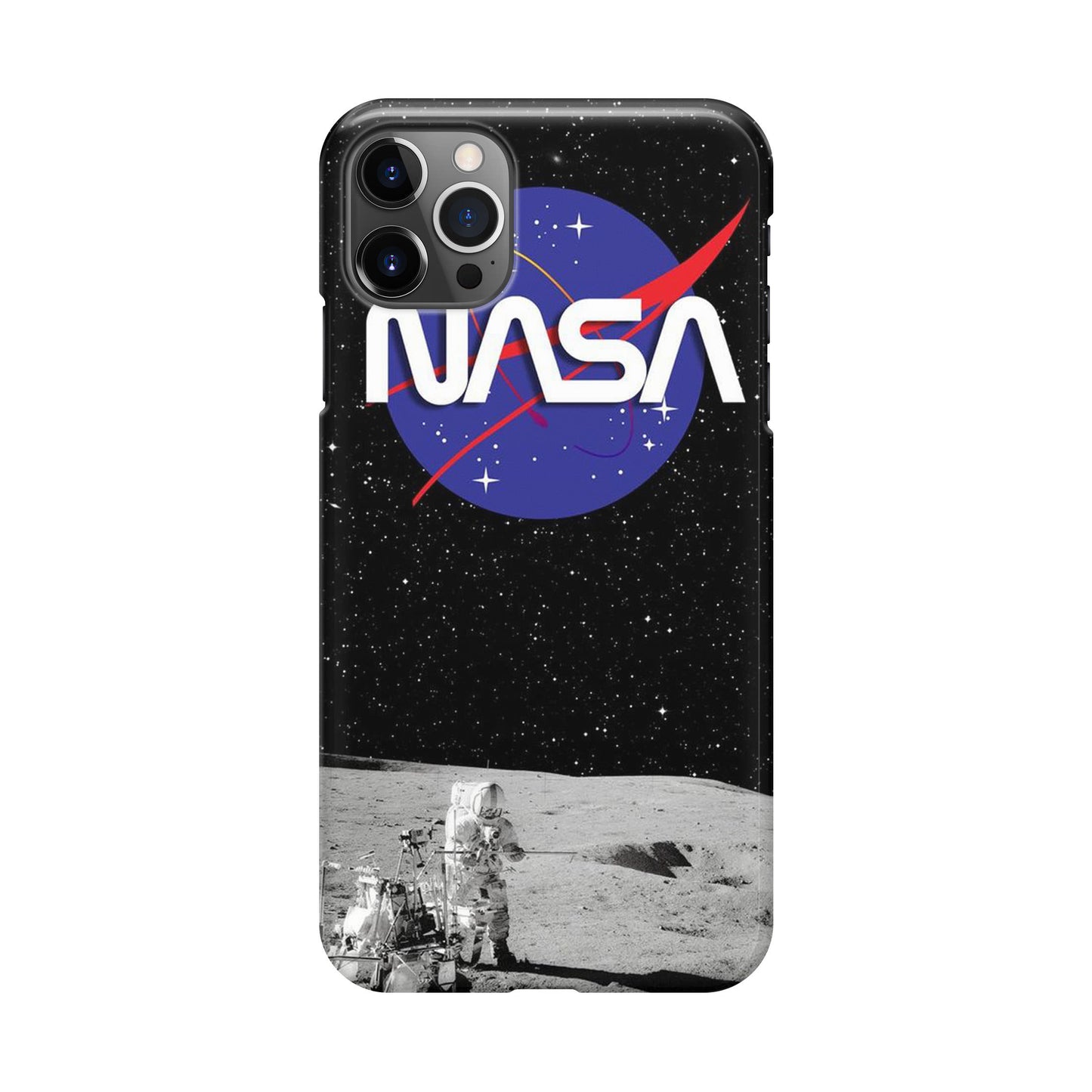 NASA To The Moon iPhone 12 Pro Case