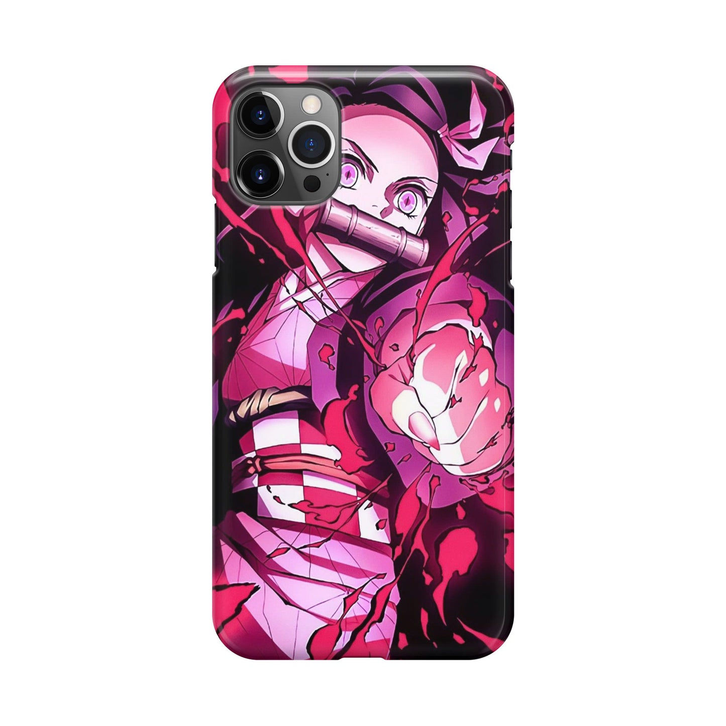 Nezuk0 Blood Demon Art iPhone 12 Pro Case