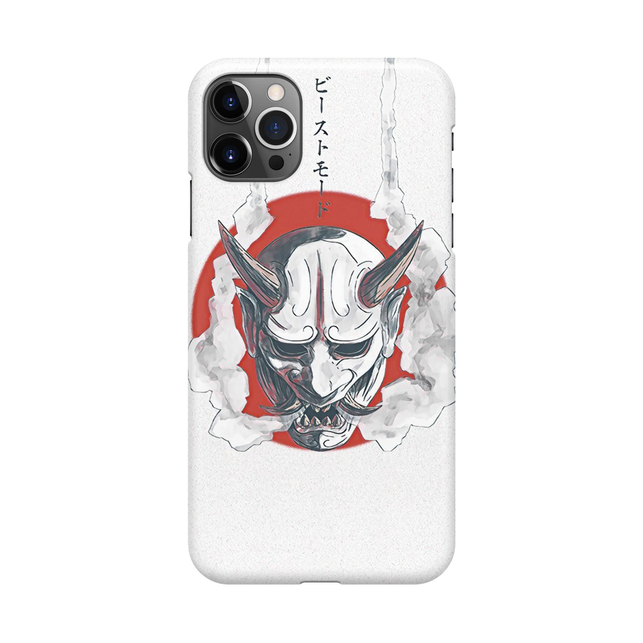 Japanese Oni Mask iPhone 12 Pro Case