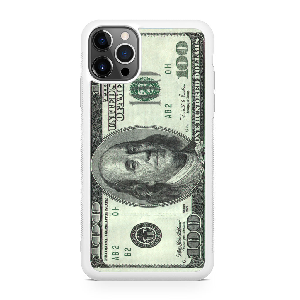 100 Dollar iPhone 12 Pro Case