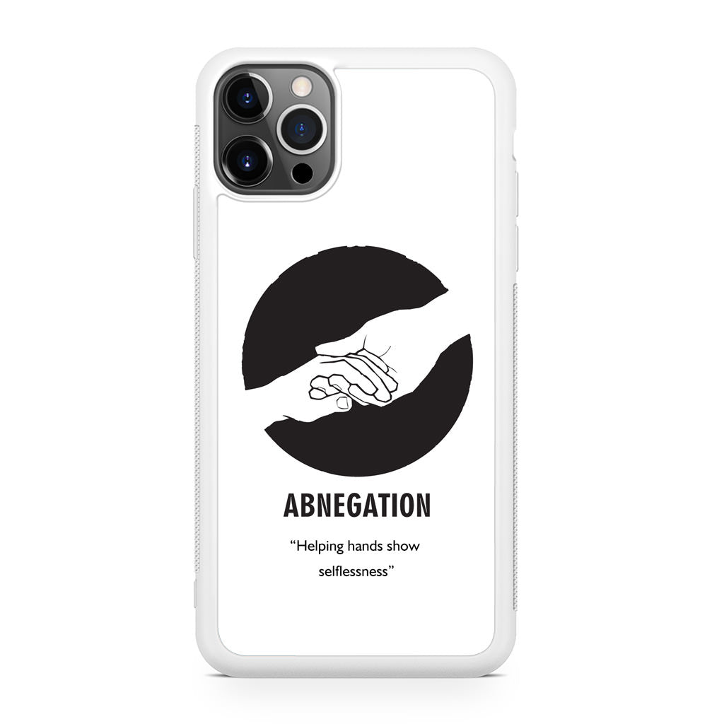 Abnegation Divergent Faction iPhone 12 Pro Max Case