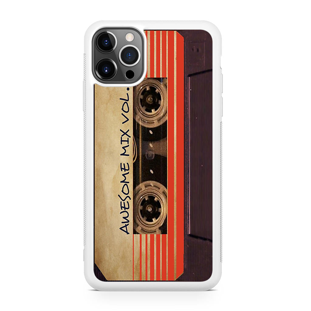 Awesome Mix Vol 1 Cassette iPhone 12 Pro Max Case
