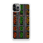 Back To The Future Time Circuits iPhone 12 Pro Max Case