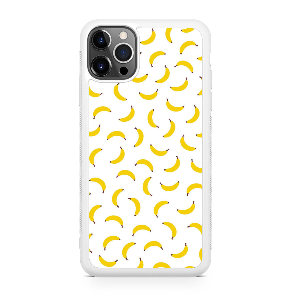 Bananas Fruit Pattern iPhone 12 Pro Case